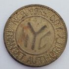 New York City Transit Authority Good For One Fare Nyc Subway Token