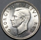 1949 South Africa 5 Shillings Bu George Vi Crown Springbok Deer Coin  24121105r 