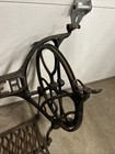 1912 Antique Singer Treadle Sewing Machine Cast Iron Pedal  wheel  Guard No Legs