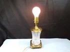 Waterford Lismore Clear Crystal Small Electric Table Lamp