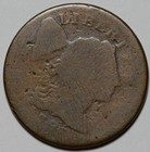 1795 Liberty Cap Large Cent - Plain Edge  s-78  - Scratches - Us 1c Copper Coin