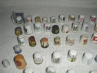 Collector s Thimbles  Lot Of 99 Floral  Places destinations Advertising