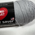 Red Heart Super Saver Light Gray Acrylic Yarn Medium 4 Weight 364 Yards