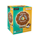 The Original Donut Shop Duos Coconut   Mocha Keurig K-cups  Medium Roast  24ct