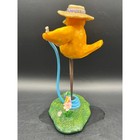Russ Tweet Along With Me Bird Watering Flowers Figurine Statue 5 5  Adorable 