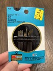Vintage Kmart Sewing Sharps Gold Eye Needles Qty 13