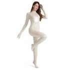 Zentai Women Sexy High Elastic Yoga Bodybuilding Tight Jumpsuit Bodysuit Cosplay