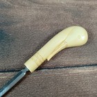 Vintage Letter Opener Faux Bone Handle Desk Decor Bird Design