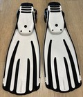 Mares Avanti Quattro  Adjustable Open-heel Scuba Dive Fins  Black white