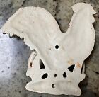 Cast Iron Rooster Chicken Bird Rustic Metal Door Knocker Farmhouse Country Decor
