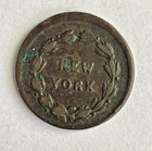 1863 Patriotic Civil War Token F-191 443a Pro Bono Publico  New York
