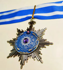Chinese Double Dragon Copper Shield Metal Medal Double Dragon Star Reproduction
