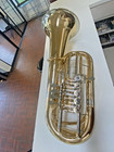 New Alexander Model 155 F Tuba In Gold Brass  Lacquered  Nickel-silver Garland