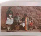 Zuni Pueblo Indian Turquoise Silversmith Nm     Mini Souvenir Vintage Photo Card