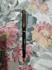 Waterman Executive Marble Brown Metal Ball Point Pen France Made