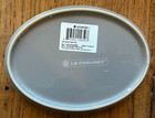 Le Creuset Stoneware Oval Spoon Rest Oyster Flint Grey Gray New