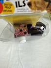 Doggles Ils Small Goggles sunglasses Eye Protection Silver Red Crossbone Uv Lens