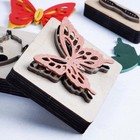 Butterfly Bag Charm Leather Cutting Die Punch Mold For Diy Craft Pendant