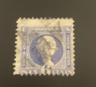 Scott 115 - Washington 6 Cent Used Fancy Cancel