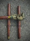 Antique Designer Octopus Head Handle Victorian Wooden Walking Stick Cane Gift
