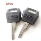 5pk For Case Tractor  Backhoe Loader Dozer Skid Steer Combine Ignition Keys