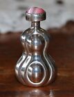 Vintage Sterling Silver And Carnelian Taxco Mexico Perfume-snuff Bottle - Th81
