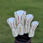 Classic Honma Flower White Golf Club Driver Fairway Wood Iron Putter Head Cover