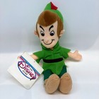 The Disney Store Peter Pan 8  Mini Bean Bag Plush Set Of 3nwt