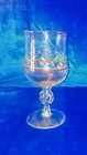 Vintage 1985 Arby s Holly Berry Christmas Wine Glasses  Set Of 2