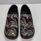 Klogs Naples Slip-on Colorful Swirl Slip Resistant Nursing Shoes Women 7 5 M