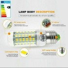 Led Corn Light Bulbs E12 E14 E27 G9 B22 7w - 25w Lamp Cool Warm Neutral White -k