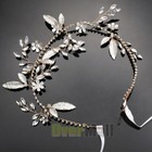 Beauty Leaf Crystal Hair Vine Headband Tiara Wedding Bridal Hair Accessories