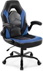Ergonomic Computer Gaming Chair Home Office Desk With Pu Leather Lumbar Support