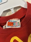 Rare Vintage Red   Yellow Mckids Toddler Sweatsuit Set     1980s 90s Tags Intact