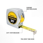 Tape Measure 25 Ft  Stanley Powerlock Professional Blade X Feet Measuring   Foot