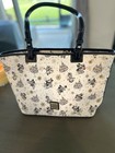 Disney Dooney   Bourke Christmas Holiday Winter Mickey Castle Tote Bag 2020 