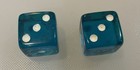 Rare Vintage 50   s Era Las Vegas Blue Dice From The Dunes Casino