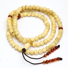 Antique Tibetan 108 Prayer Kapala Mala Sacred Buddhist Meditation Beads Amulet