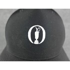 The Open Golf Championship Black Adjustable Snapback Hat Adidas Logo