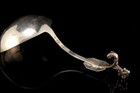 Antique Dutch Silver Cupid Figural Ladle Spoon  A169