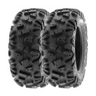 Sunf 25x8-12 25x10-12 All Terrain Tires Atv Utv 6 Pr A033 Power I - Bundle Set