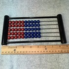 Vintage Wooden Abacus Educational Counting Frames Toy 50 Beads Math Tool