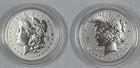 1776-2026 Morgan   Peace Silver Dollars Enhanced Uncirculated Coins Ogp