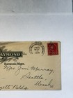 Ja89 1930 Centralia   Southbend Rpo Hotel Raymond Advertising Postal Cover