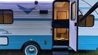 2022 Riverside Rv Retro Camper In Blue And White  16ft   Easy Tow
