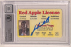 License Custom Card Pulp Fiction Signed John Travolta Beckett Witnessed Auto 10