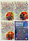 Double Impact  comic Images 1996  Complete Buttshots Chase 3 Card Set W  Promo