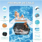 Inflatable Floating Dock With Dog Safety Ramps  Air Dock Platform