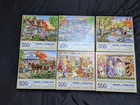 Lot Of 6 Bits   Pieces Complete Jigsaw Puzzles 500 Piece