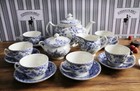 15 Pcs Full Set Of Johnson Brothers Devon Cottage Tea Set